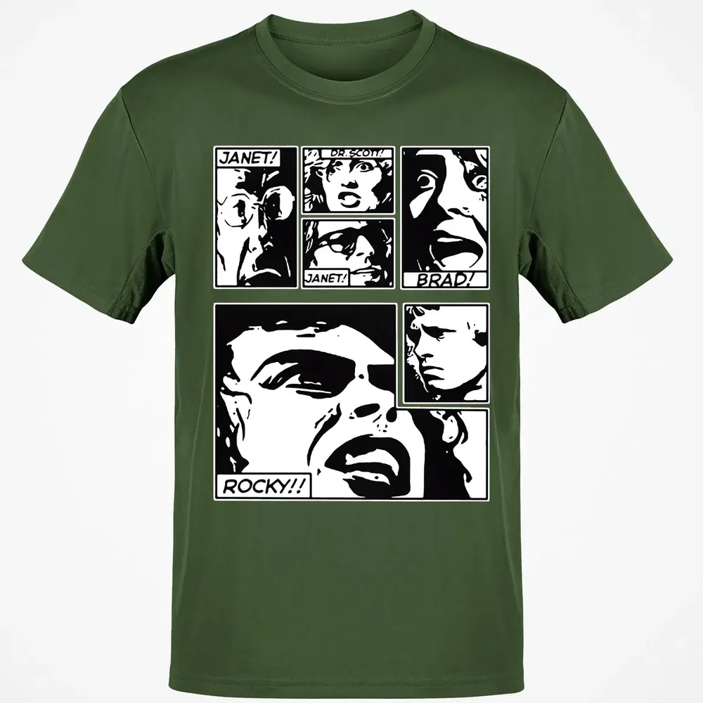 Janet! Dr. Scott! Janet! Brad! Rocky!! Classic Unisex T-Shirt - 7