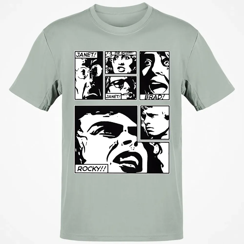 Janet! Dr. Scott! Janet! Brad! Rocky!! Classic Unisex T-Shirt - 3