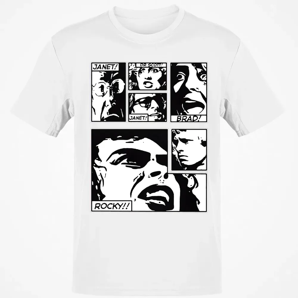 Janet! Dr. Scott! Janet! Brad! Rocky!! Classic Unisex T-Shirt - 13