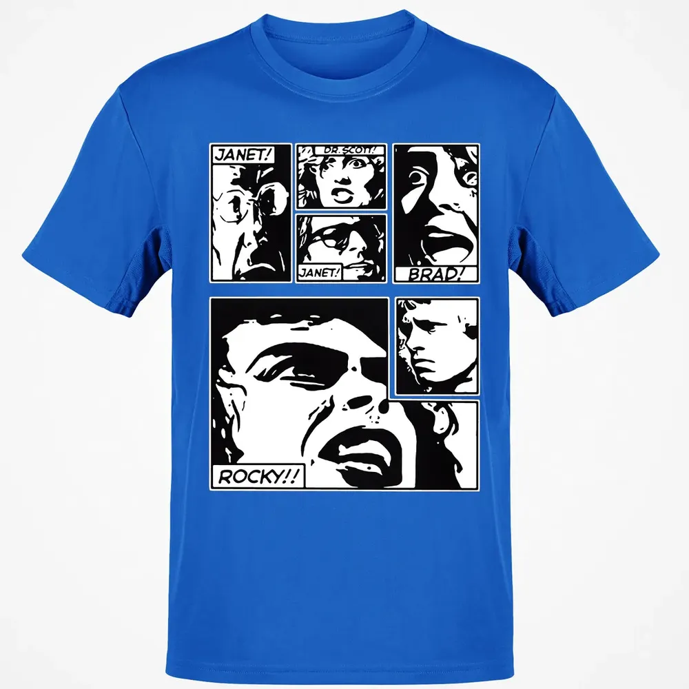 Janet! Dr. Scott! Janet! Brad! Rocky!! Classic Unisex T-Shirt - 12