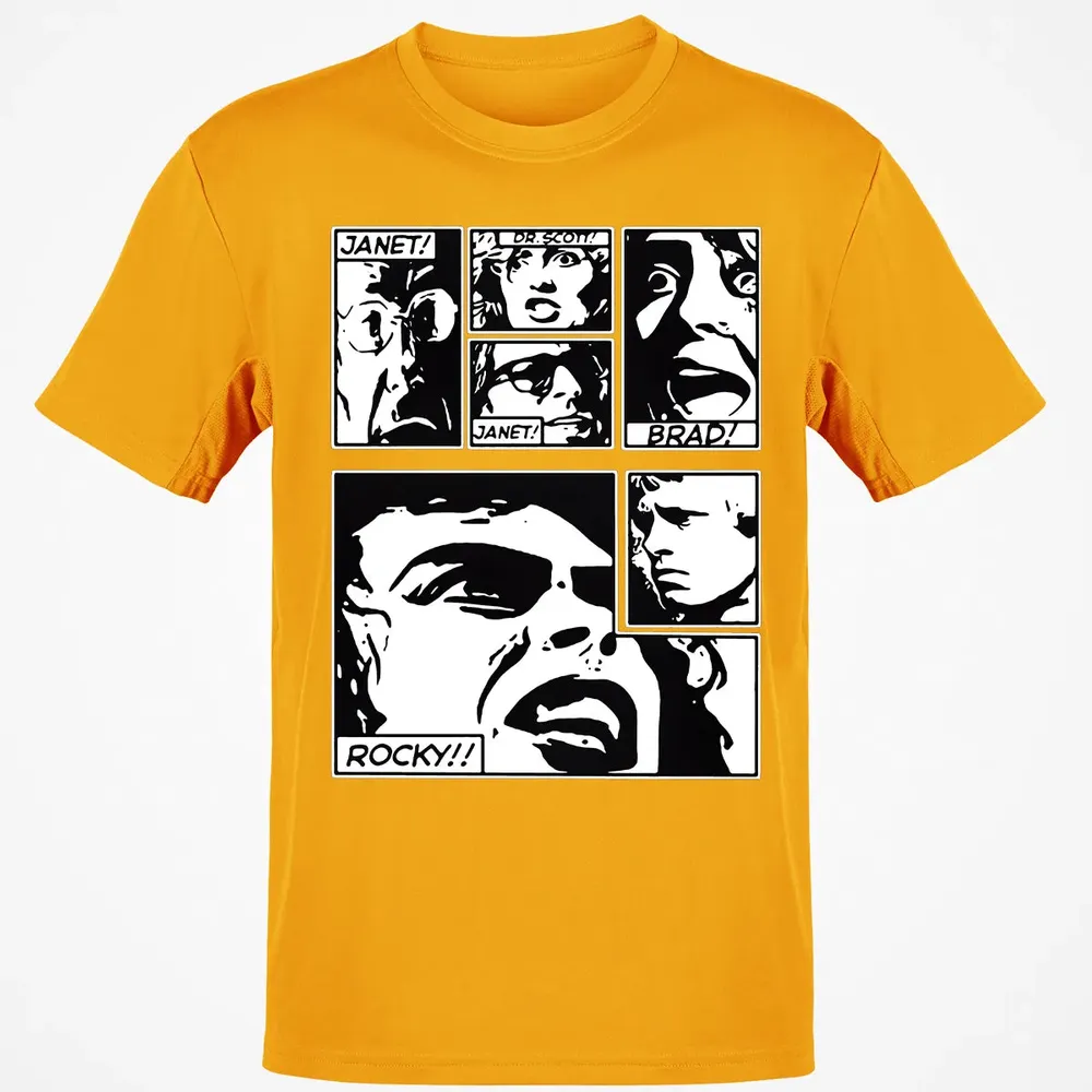 Janet! Dr. Scott! Janet! Brad! Rocky!! Classic Unisex T-Shirt - 5