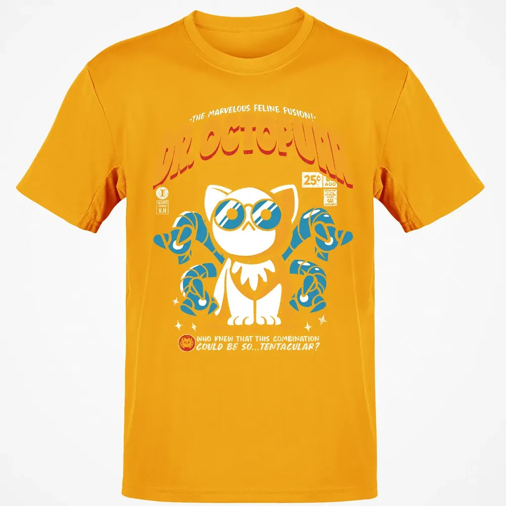 Dr. Octopurr Classic Unisex T-Shirt - 5