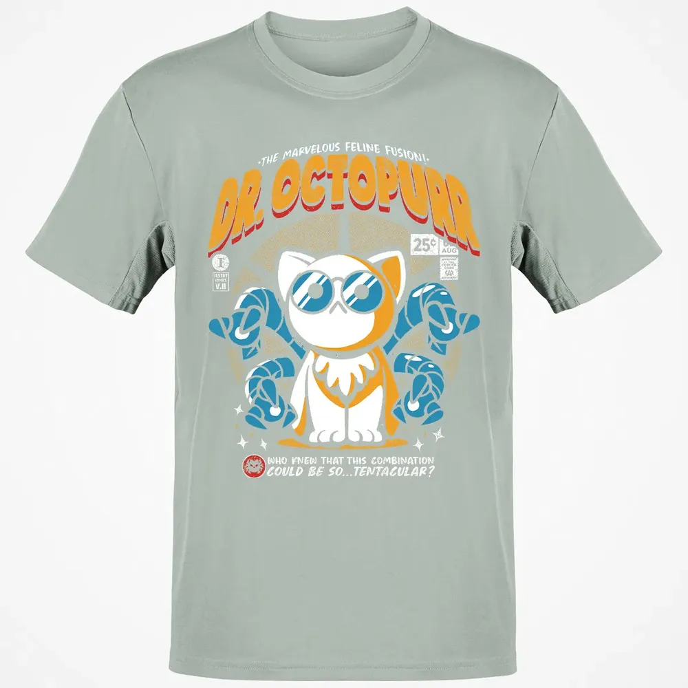 Dr. Octopurr Classic Unisex T-Shirt - 3