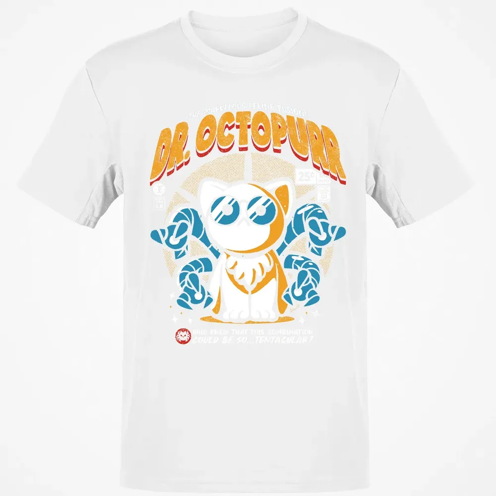 Dr. Octopurr Classic Unisex T-Shirt - 13