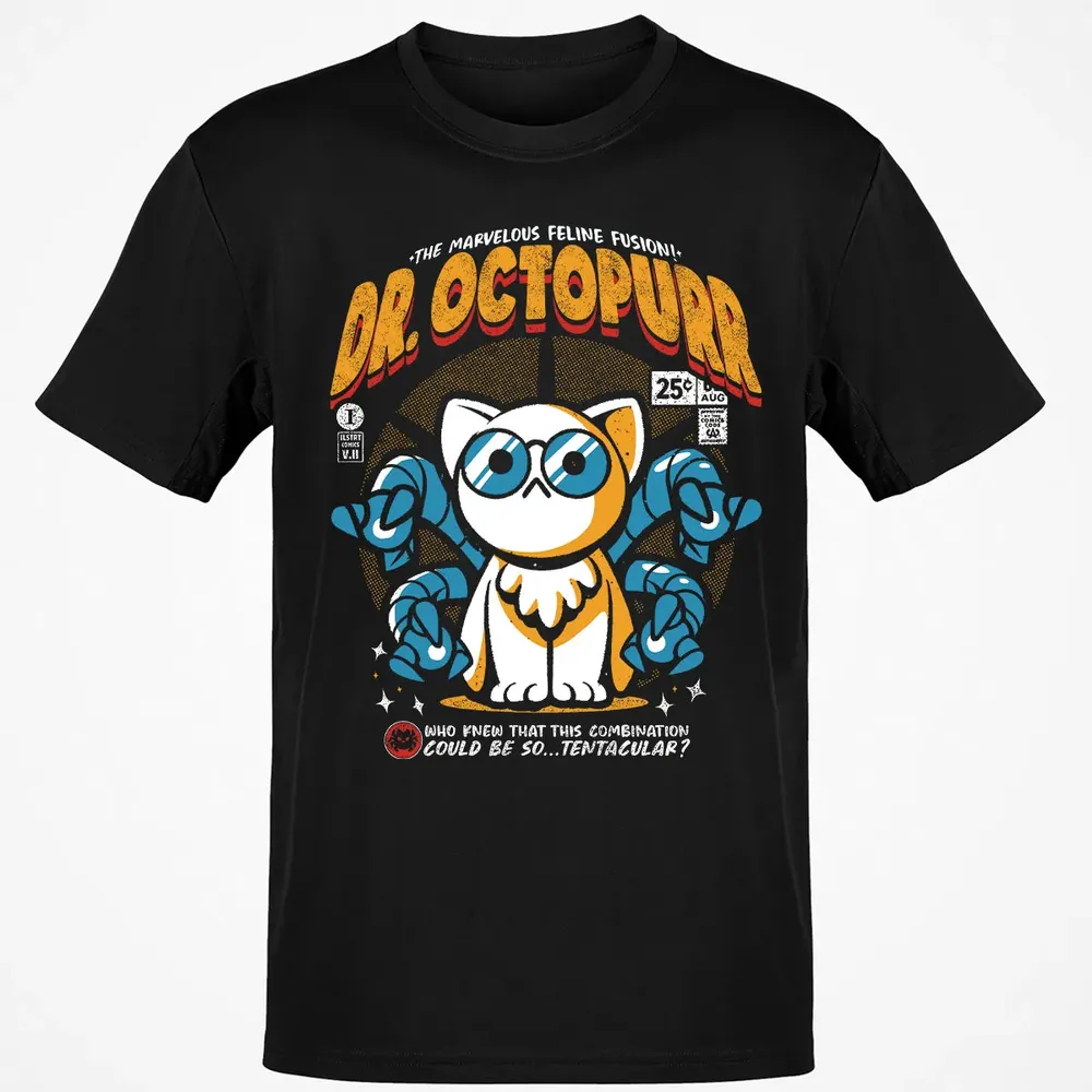 Dr. Octopurr Classic Unisex T-Shirt - 2
