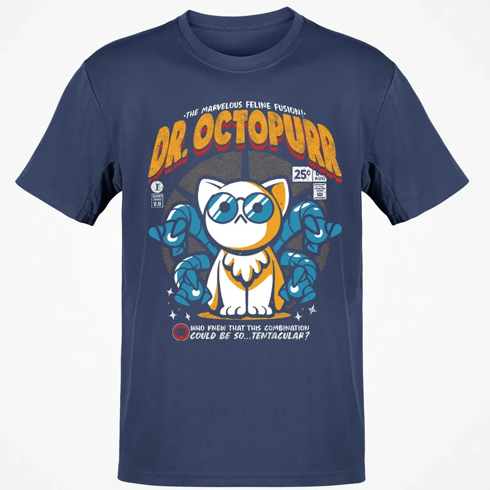 Dr. Octopurr Classic Unisex T-Shirt - 8