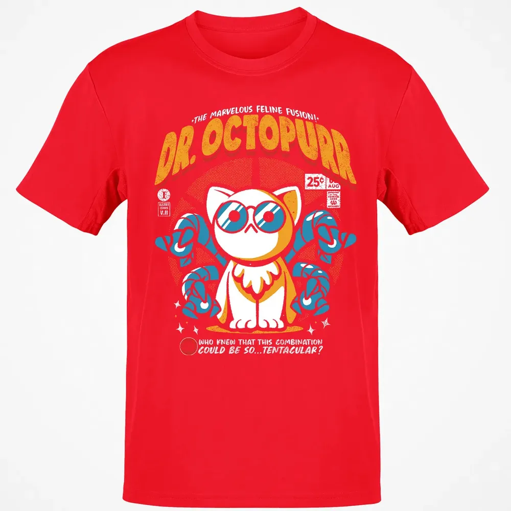 Dr. Octopurr Classic Unisex T-Shirt - 11