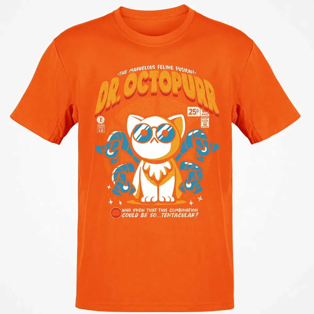 Dr. Octopurr Classic Unisex T-Shirt - 9