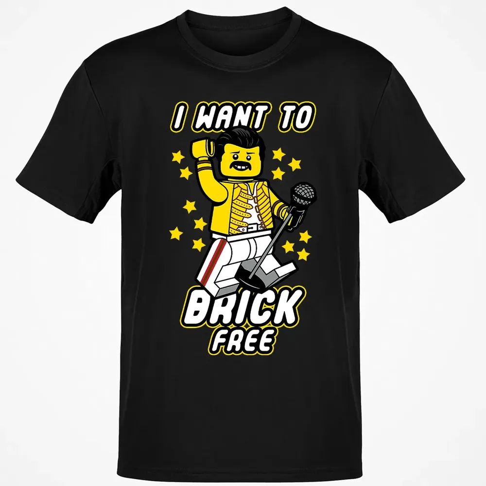 I Want to Brick Free Classic Unisex T-Shirt - 2