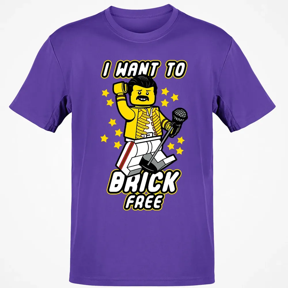 I Want to Brick Free Classic Unisex T-Shirt - 10