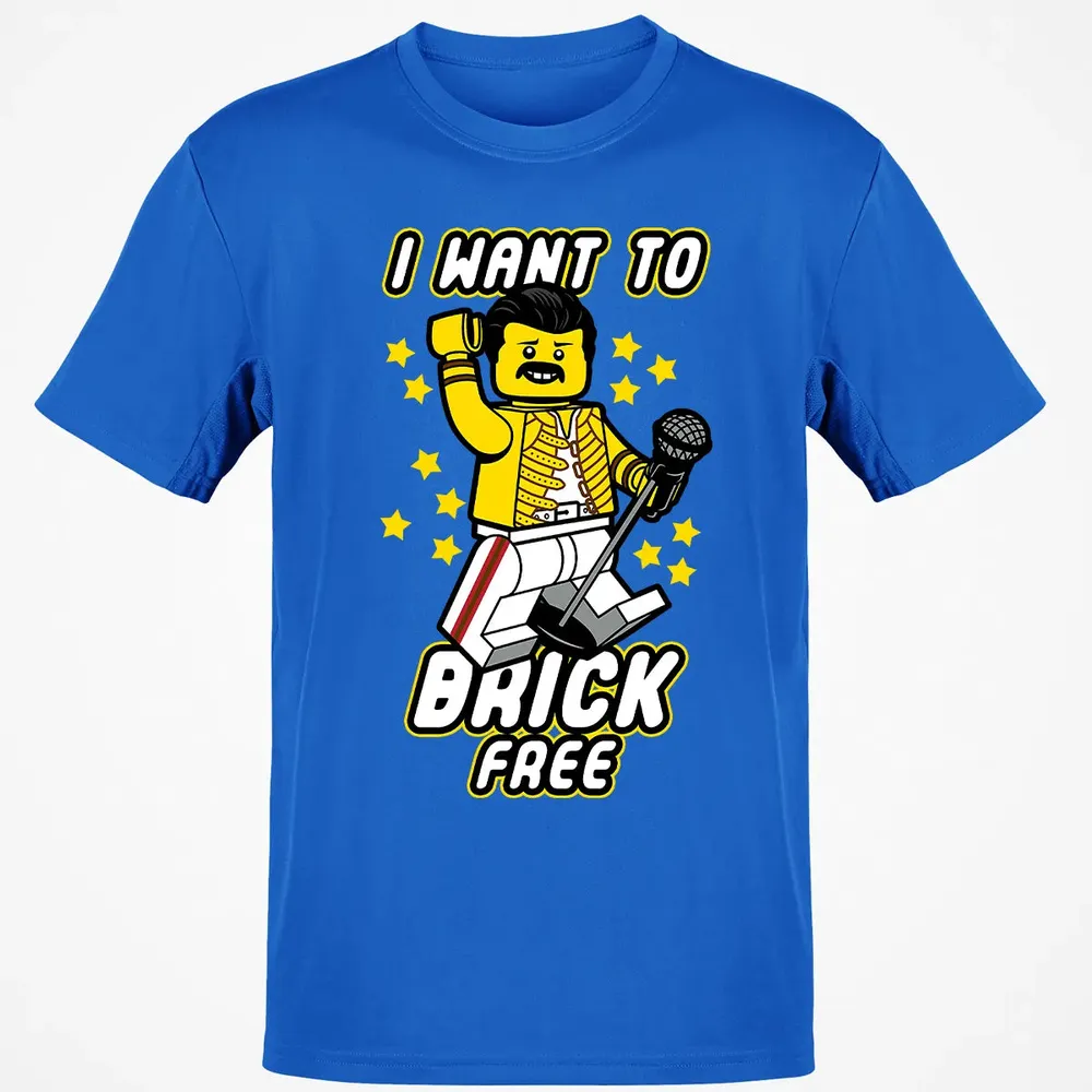 I Want to Brick Free Classic Unisex T-Shirt - 12