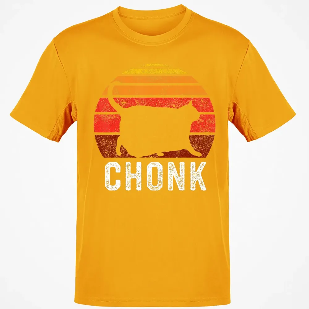 Funny Fat Cats Meme, Chonk Cat Classic Unisex T-Shirt - 5