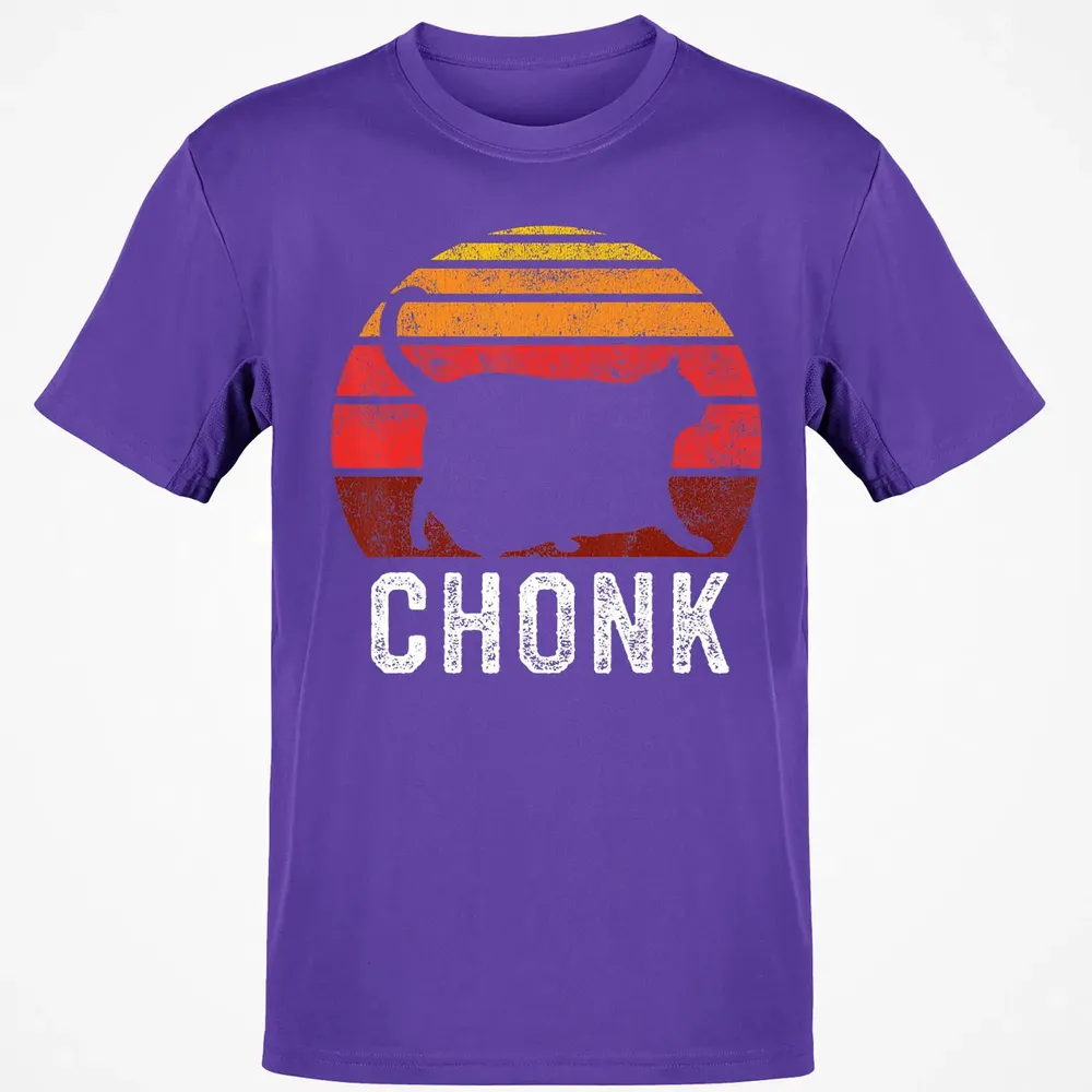 Funny Fat Cats Meme, Chonk Cat Classic Unisex T-Shirt - 10