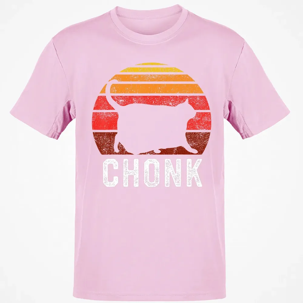Funny Fat Cats Meme, Chonk Cat Classic Unisex T-Shirt - 6