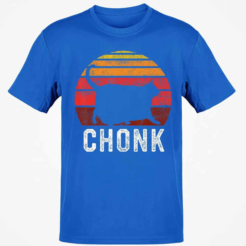 Funny Fat Cats Meme, Chonk Cat Classic Unisex T-Shirt - 12