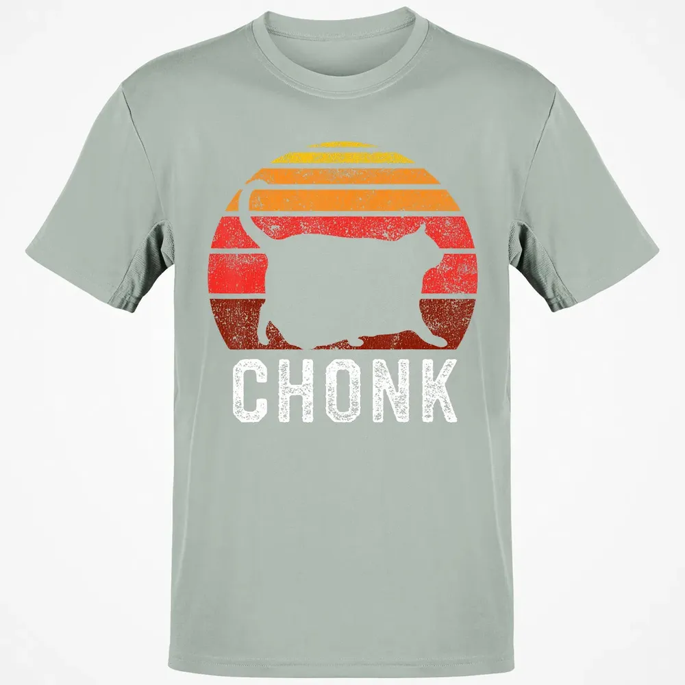 Funny Fat Cats Meme, Chonk Cat Classic Unisex T-Shirt - 3