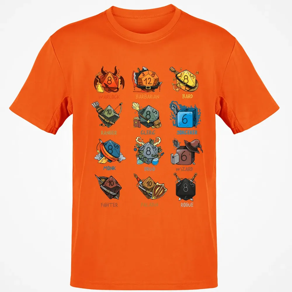 Cute Dice Classes Classic Unisex T-Shirt - 9