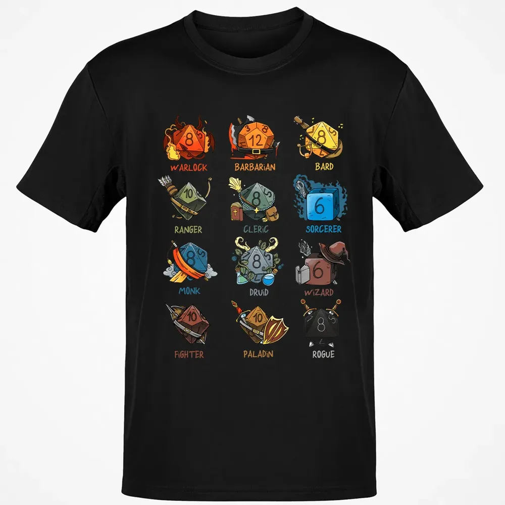 Cute Dice Classes Classic Unisex T-Shirt - 2