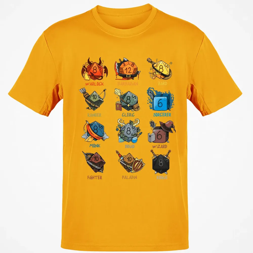 Cute Dice Classes Classic Unisex T-Shirt - 5