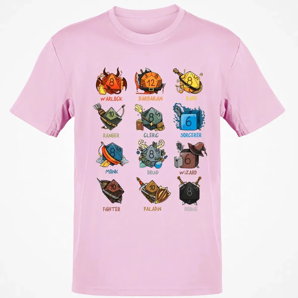 Cute Dice Classes Classic Unisex T-Shirt - 6