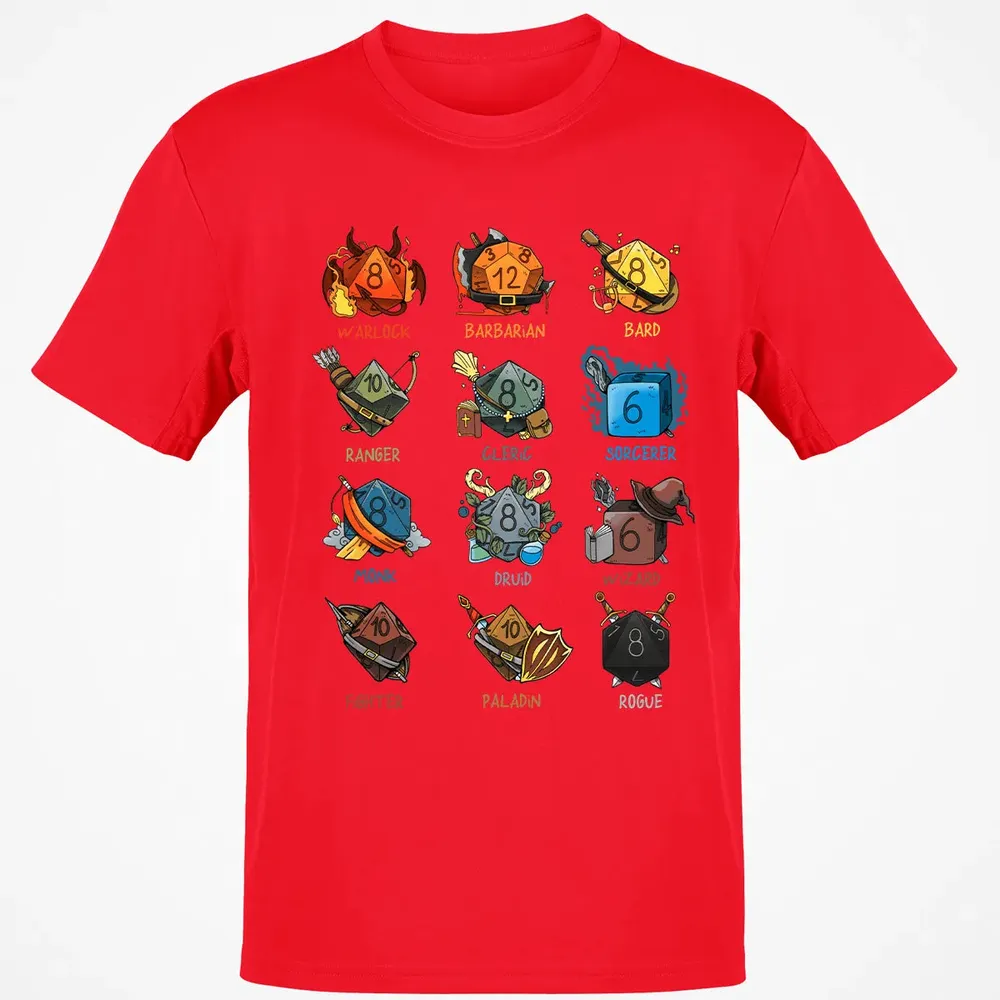 Cute Dice Classes Classic Unisex T-Shirt - 11