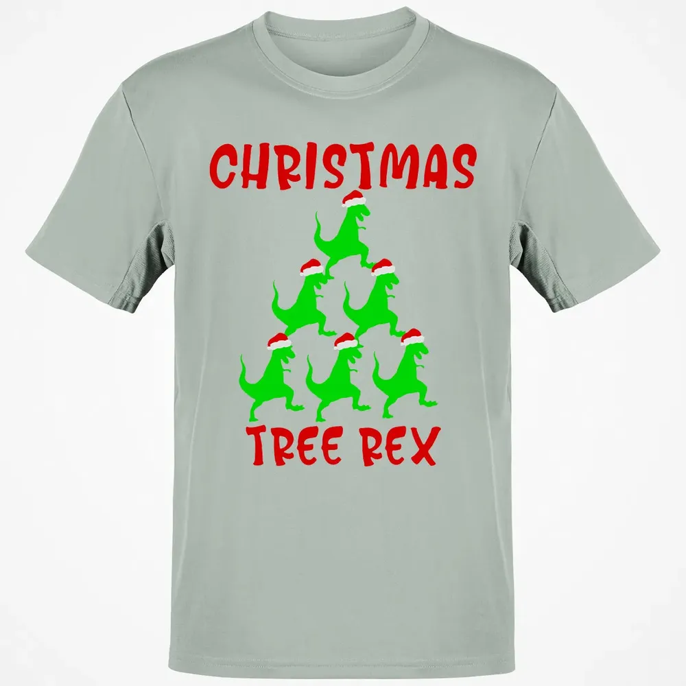 Christmas tree rex Classic Unisex T-Shirt - 3