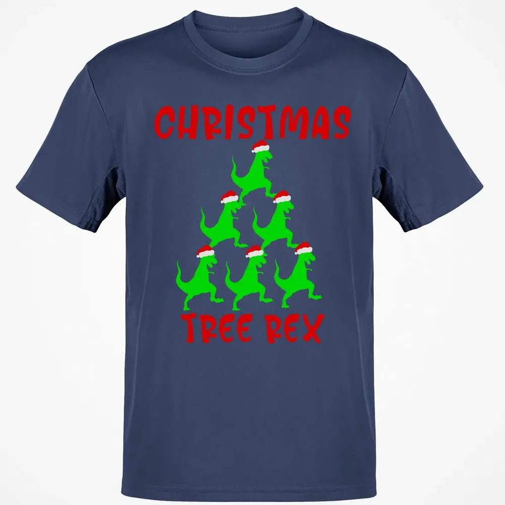 Christmas tree rex Classic Unisex T-Shirt - 8