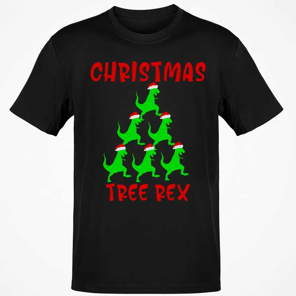 Christmas tree rex Classic Unisex T-Shirt - 2
