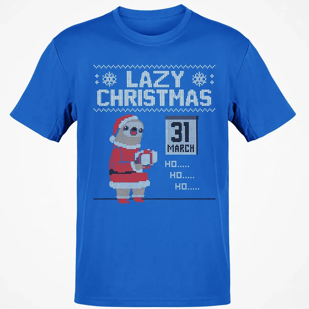 Lazy Christmas Classic Unisex T-Shirt - 12