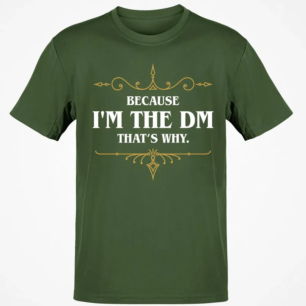 Because I m the Master That s Why Classic Unisex T-Shirt - 7