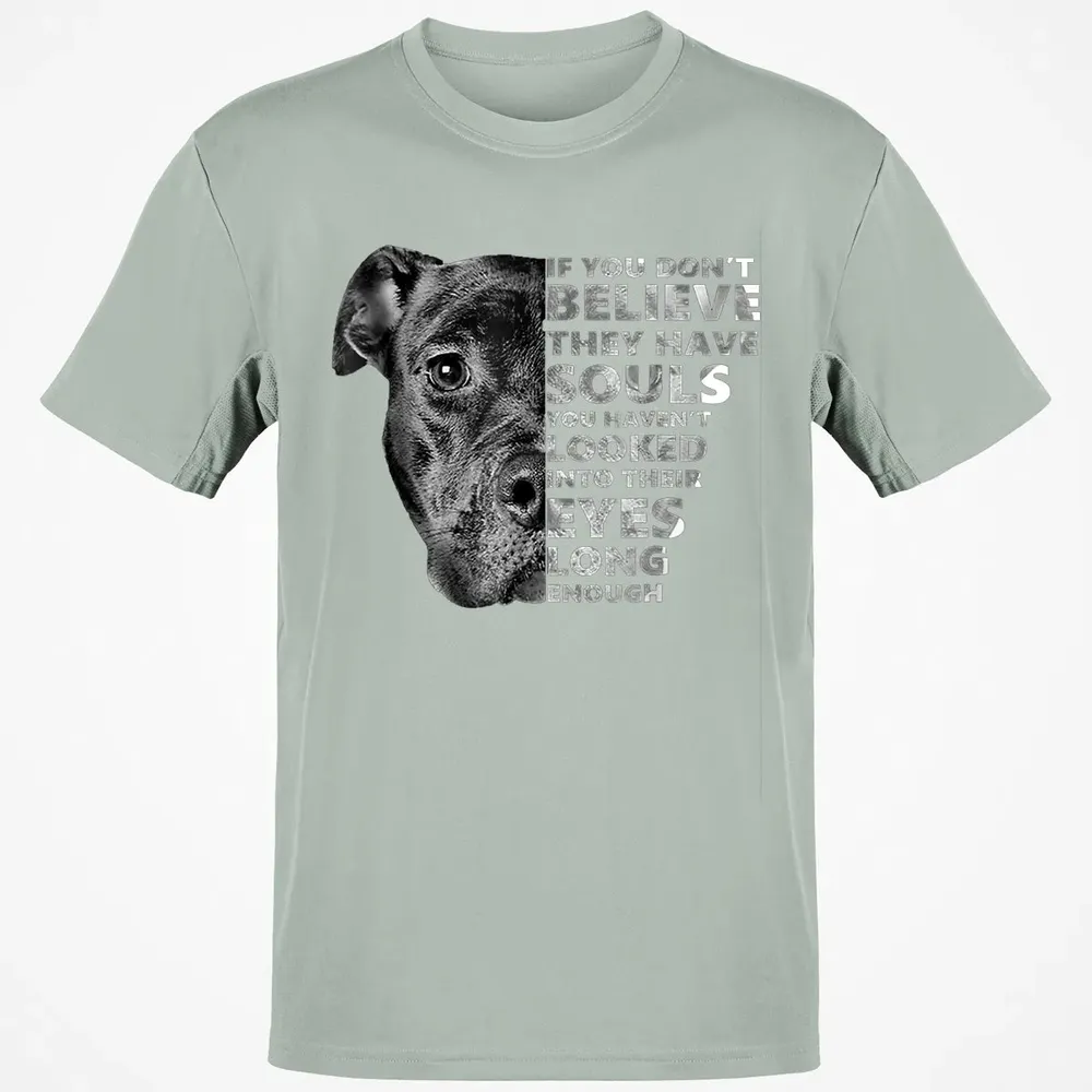 Soul Pitbull I Love Pitbull  Dog Lover Gift Classic Unisex T-Shirt - 3