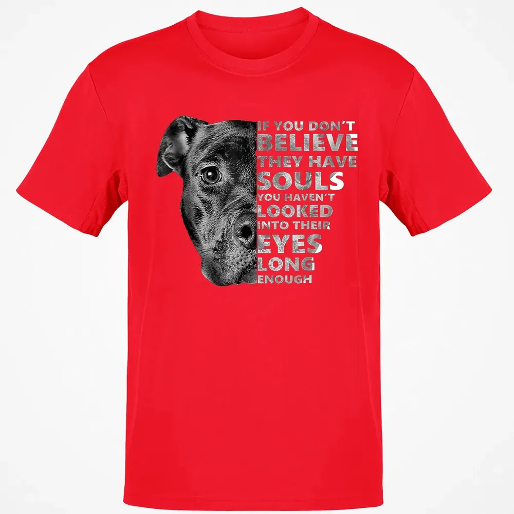 Soul Pitbull I Love Pitbull  Dog Lover Gift Classic Unisex T-Shirt - 11