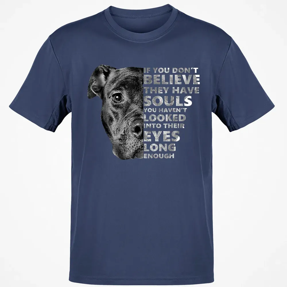 Soul Pitbull I Love Pitbull  Dog Lover Gift Classic Unisex T-Shirt - 8