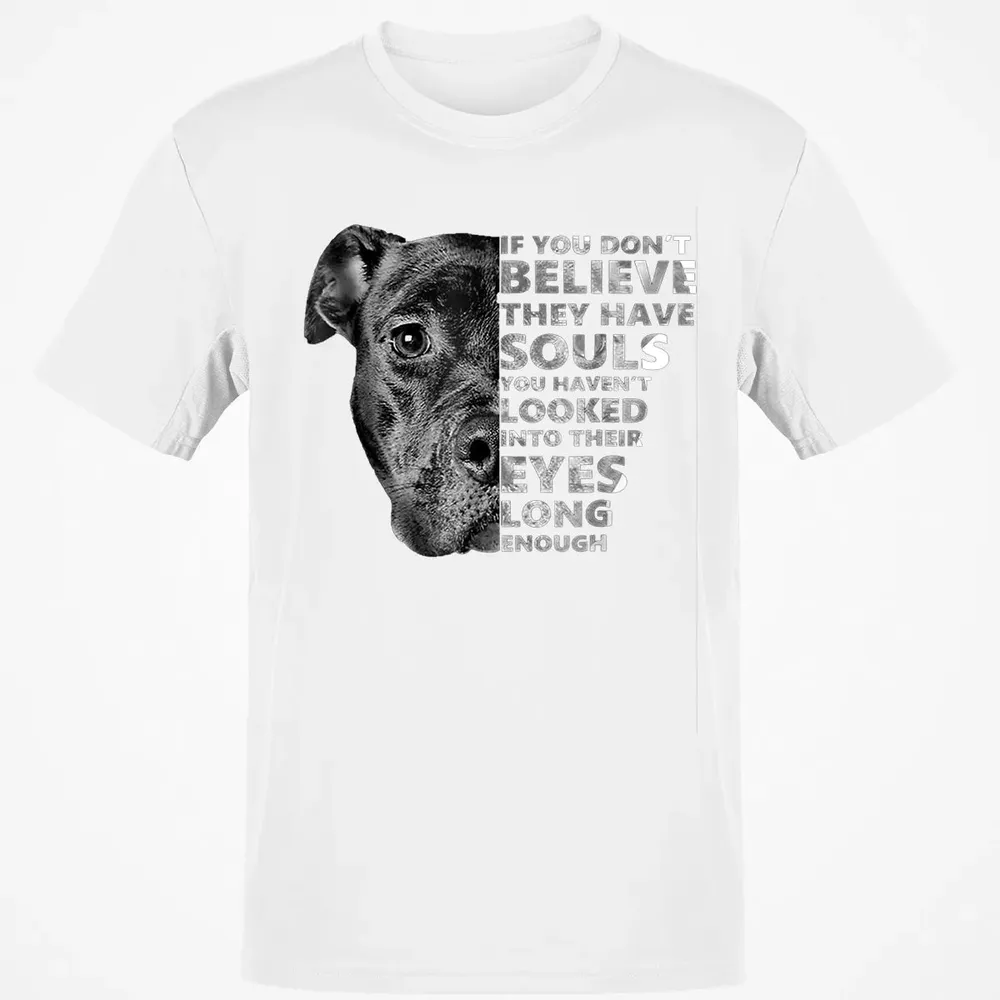 Soul Pitbull I Love Pitbull  Dog Lover Gift Classic Unisex T-Shirt - 13