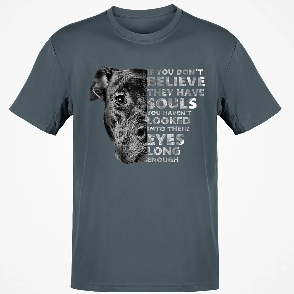 Soul Pitbull I Love Pitbull  Dog Lover Gift Classic Unisex T-Shirt - 4