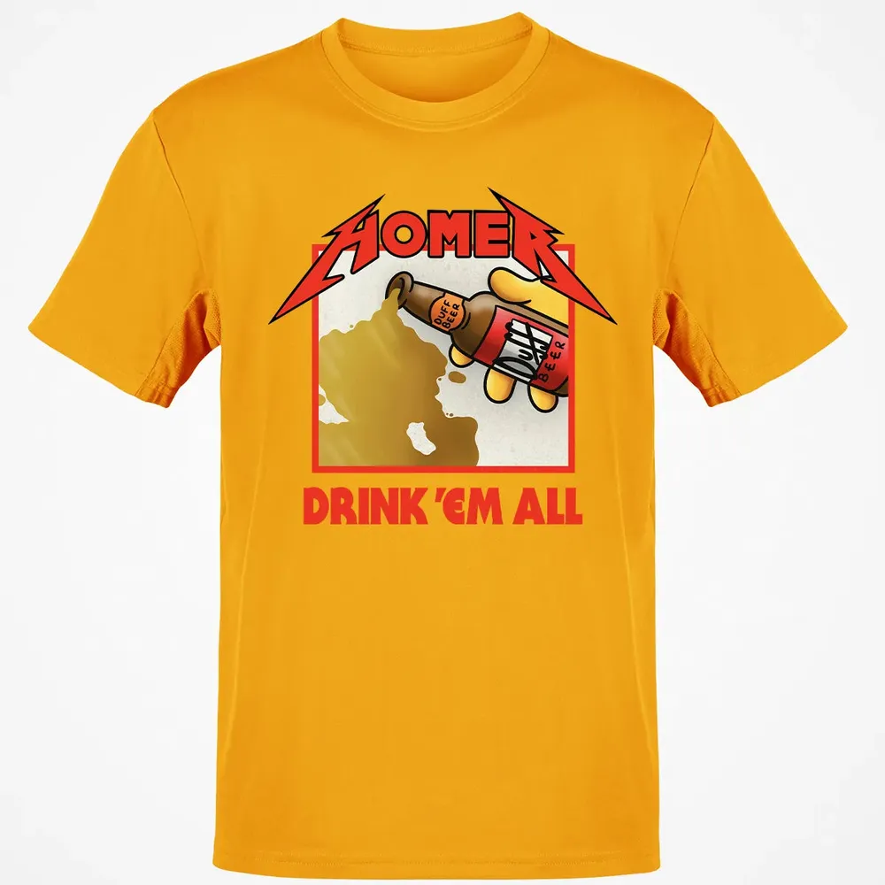 Drink 'Em All Classic Unisex T-Shirt - 5