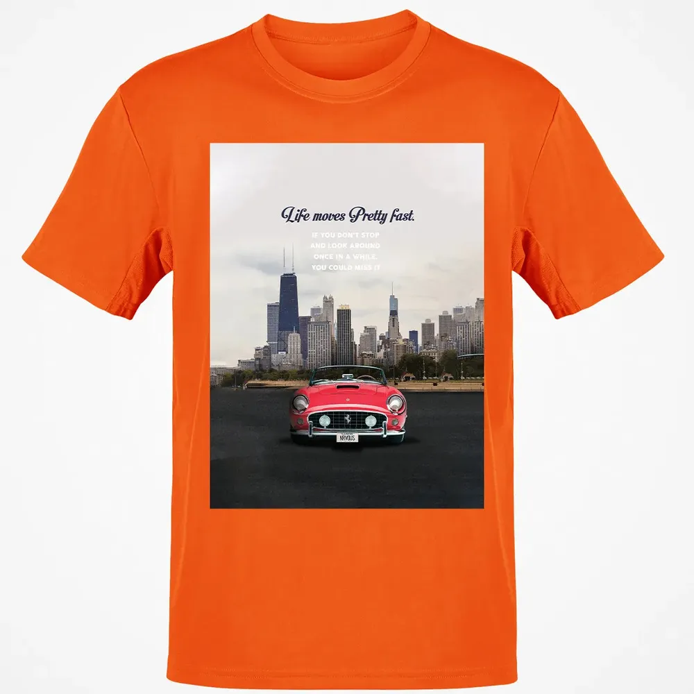 Life Moves Pretty Fast Classic Unisex T-Shirt - 9