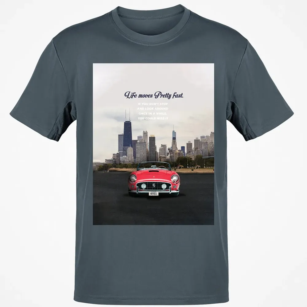 Life Moves Pretty Fast Classic Unisex T-Shirt - 4