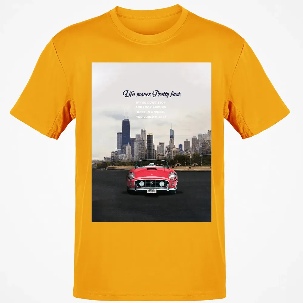 Life Moves Pretty Fast Classic Unisex T-Shirt - 5