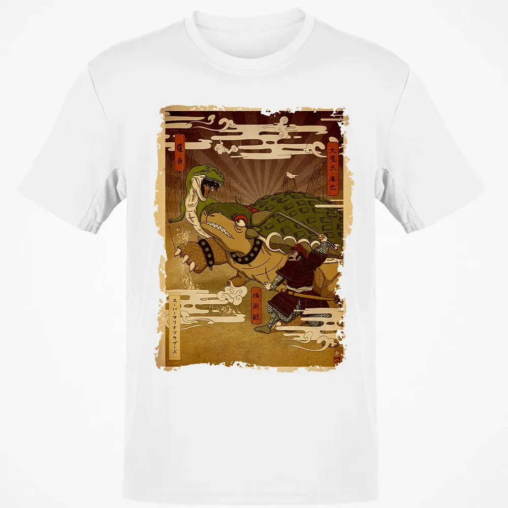 Ukiyo-e Mario Classic Unisex T-Shirt - 13
