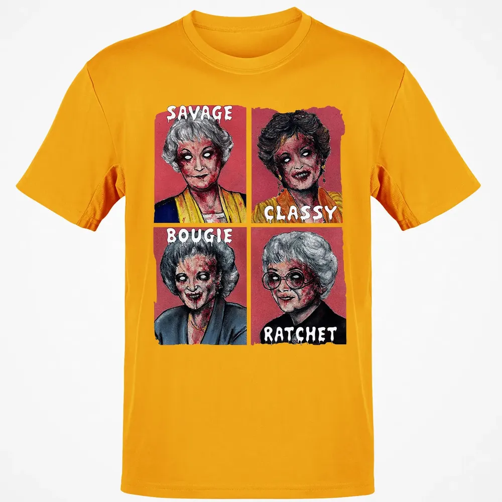 Savage. Classy. Bougie. Ratchet. Classic Unisex T-Shirt - 5