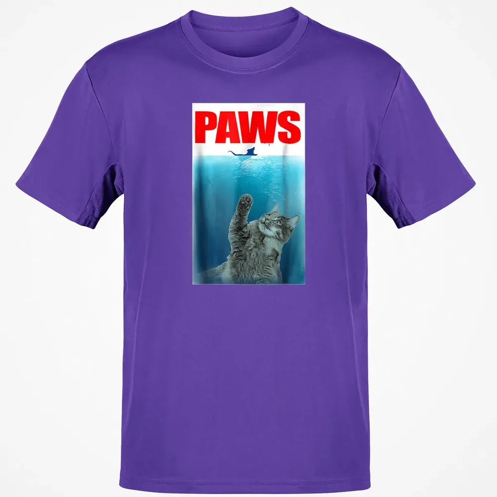 Paws Cat and Mouse  Cute Funny Cat Lover Classic Unisex T-Shirt - 10