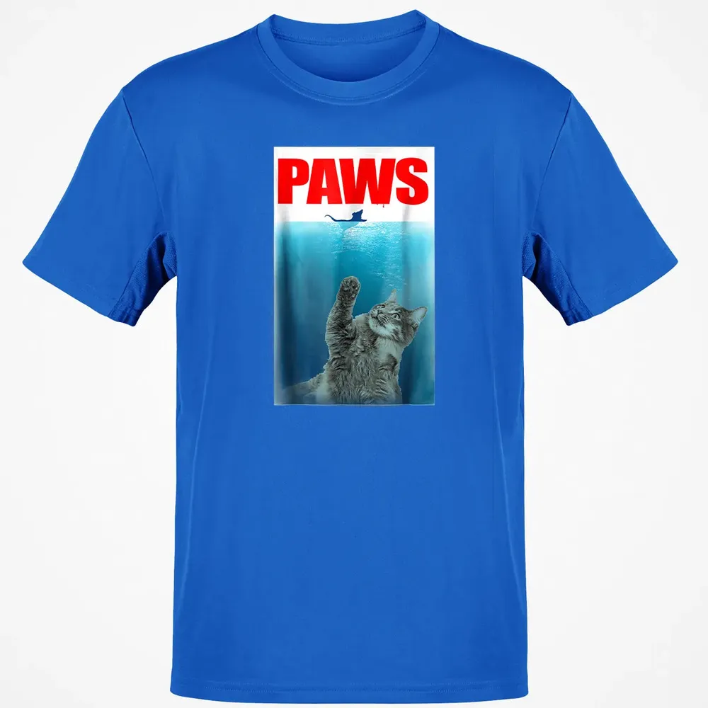 Paws Cat and Mouse  Cute Funny Cat Lover Classic Unisex T-Shirt - 12