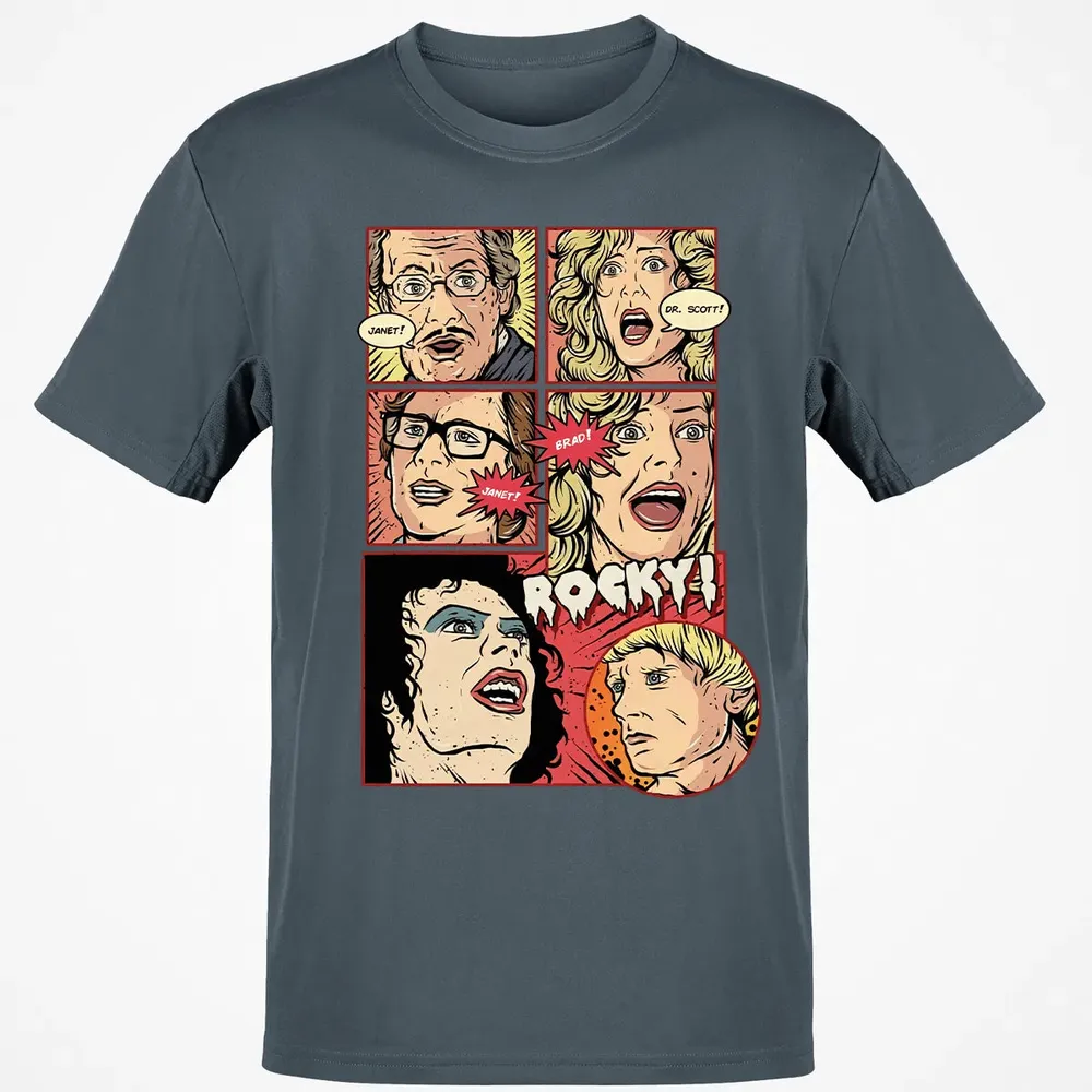Janet. Scott. Brad. Rocky Classic Unisex T-Shirt - 4