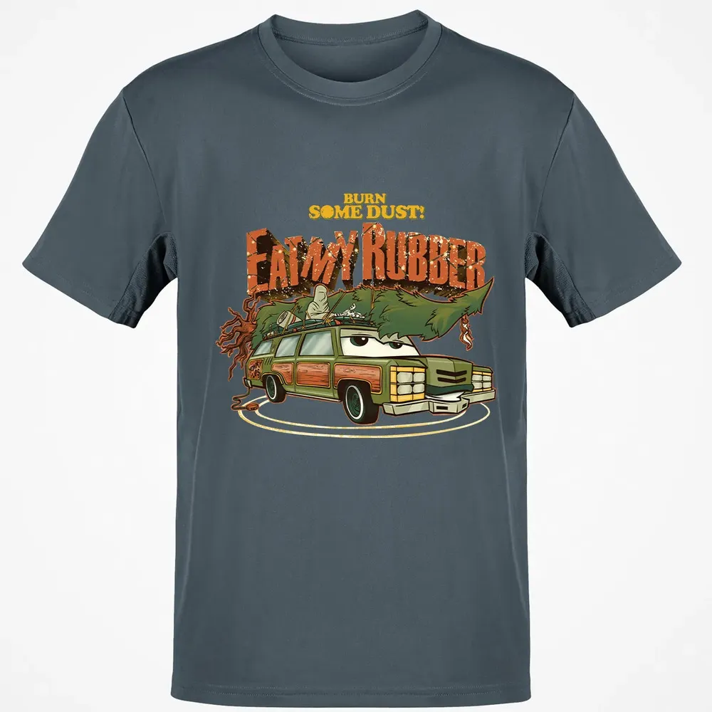 Burn Some Dust Eat My Rubber Classic Unisex T-Shirt - 4