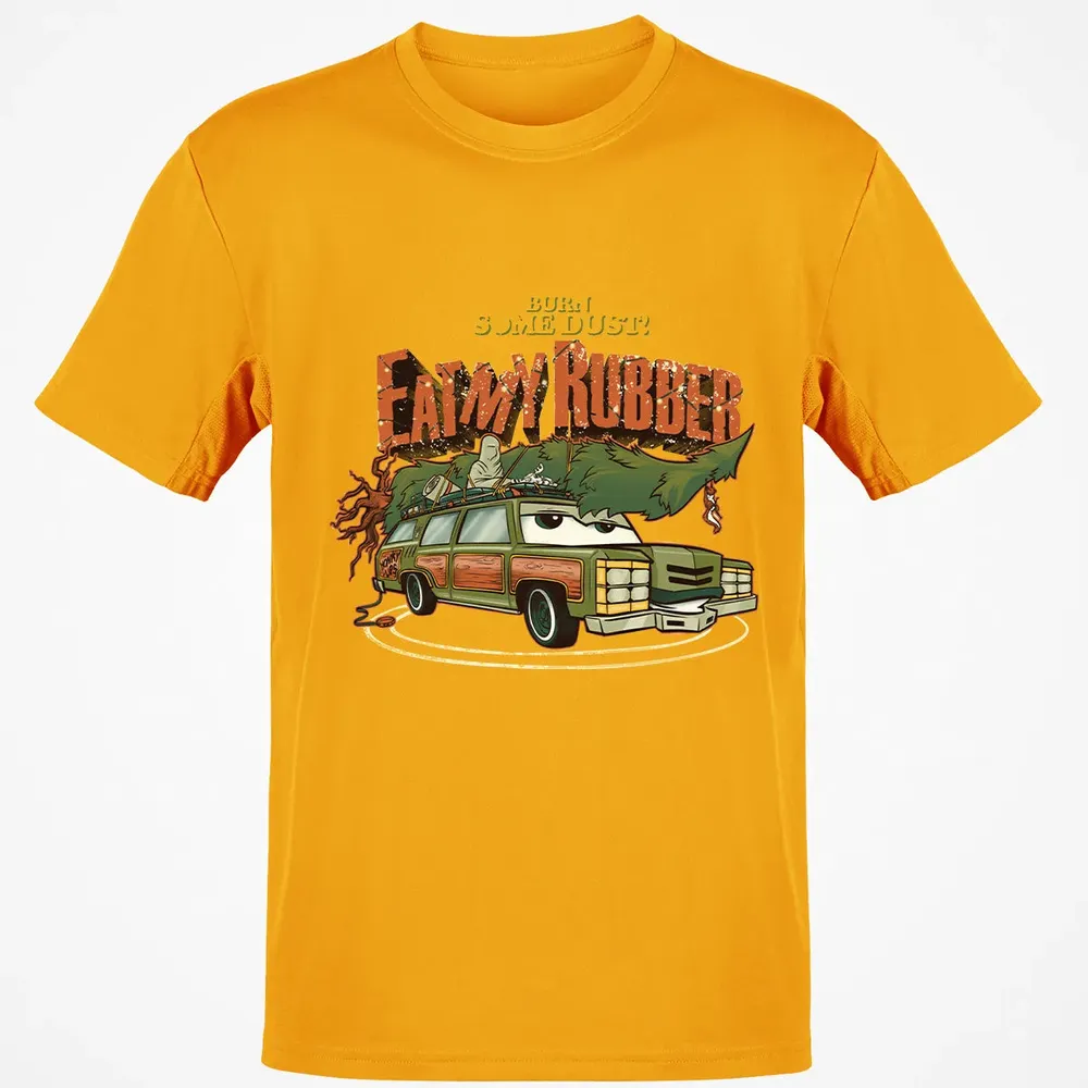 Burn Some Dust Eat My Rubber Classic Unisex T-Shirt - 5