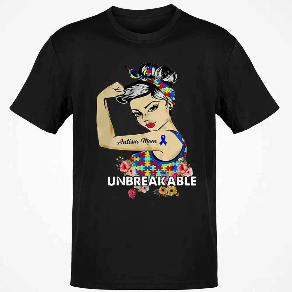 Autism Mom - Unbreakable Classic Unisex T-Shirt - 2