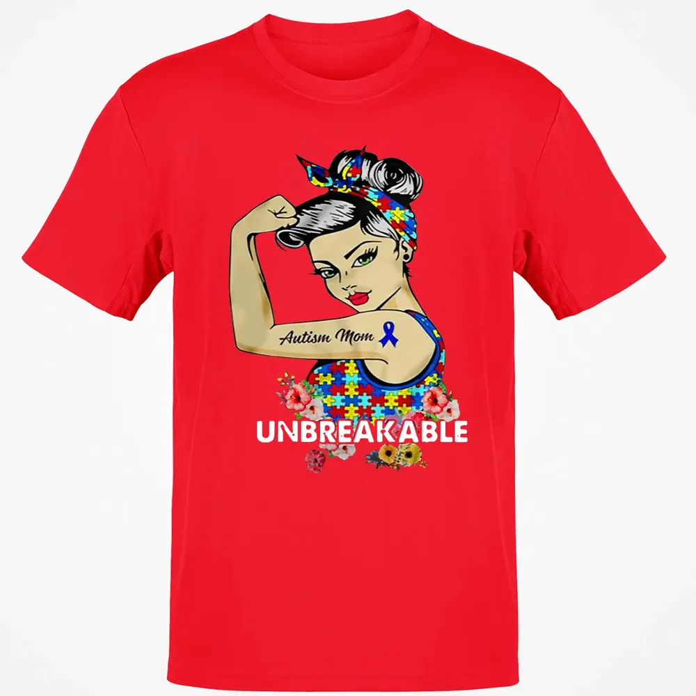 Autism Mom - Unbreakable Classic Unisex T-Shirt - 11