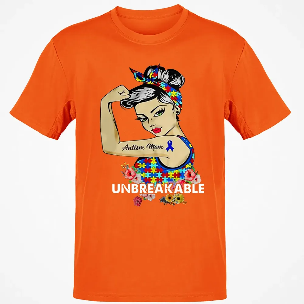 Autism Mom - Unbreakable Classic Unisex T-Shirt - 9