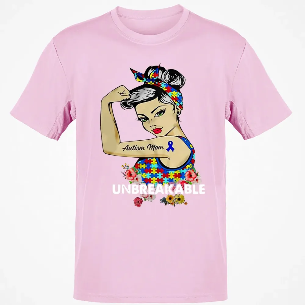 Autism Mom - Unbreakable Classic Unisex T-Shirt - 6
